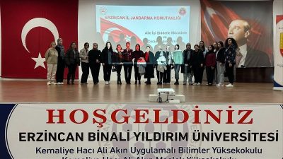 Erzincan İl Jandarma Komutanlığı Aile İçi Şiddetle Mücadele ve Çocuk