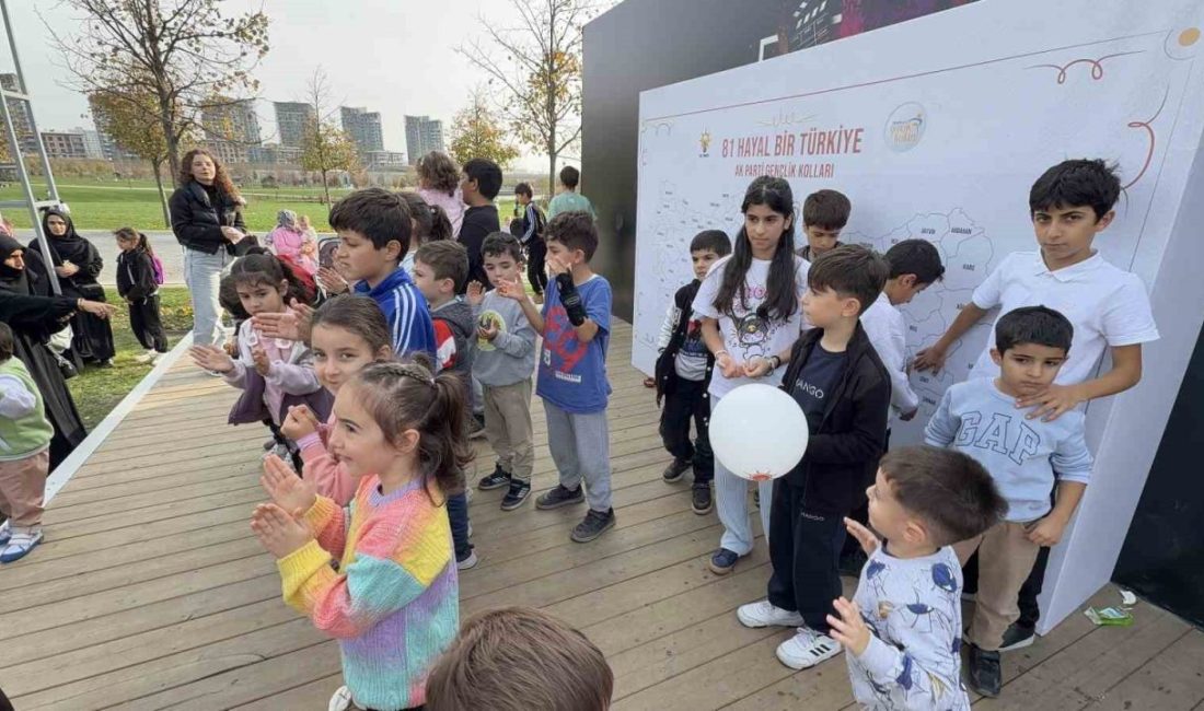 Başakşehir Millet Bahçesi’nde düzenlenen “81 Hayal Bir Türkiye” programında basın
