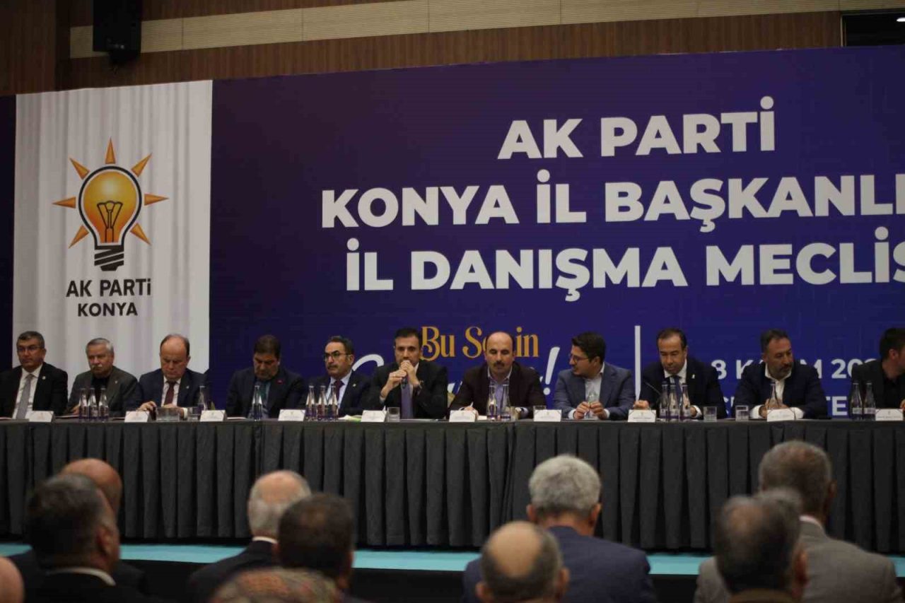 AK Parti Konya İl Başkanlığı’nın İl Danışma Meclisi Toplantısı gerçekleştirildi.