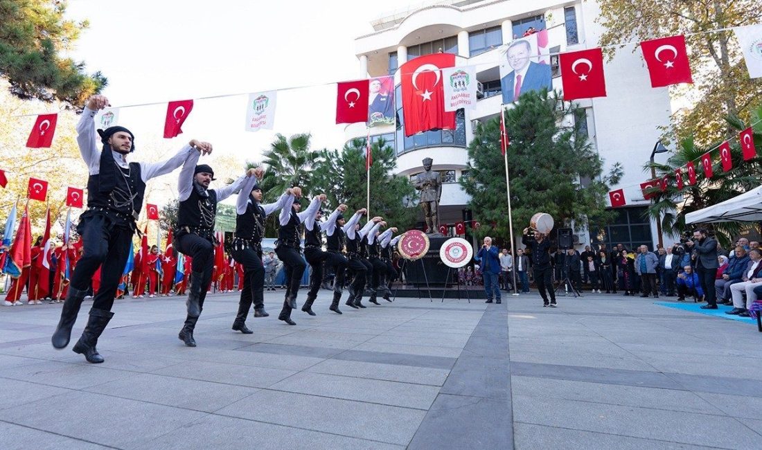 Akçaabat’ın ilçe oluşunun 139. yıl dönümü, Atatürk Parkı’nda düzenlenen törenle