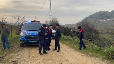 Zonguldak’ın Alaplı ilçesine bağlı Sarıkadı köyünden geçen BOTAŞ’a ait doğalgaz