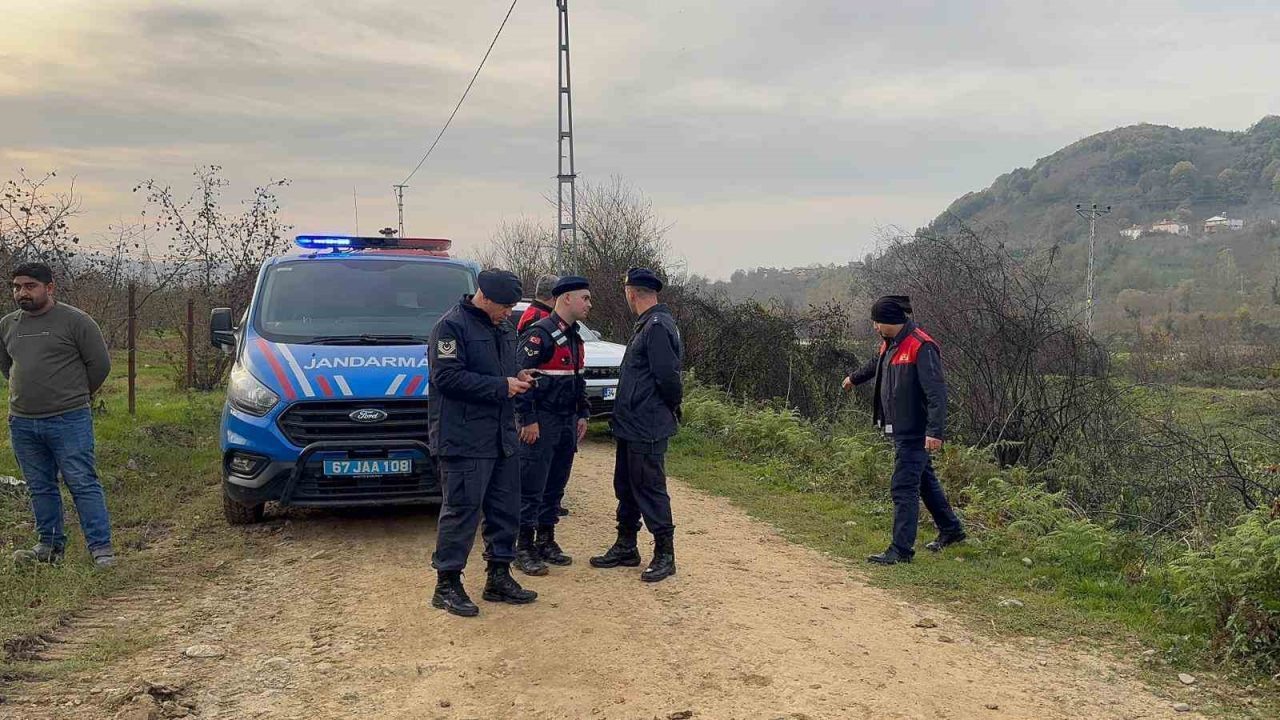 Zonguldak’ın Alaplı ilçesine bağlı Sarıkadı köyünden geçen BOTAŞ’a ait doğalgaz