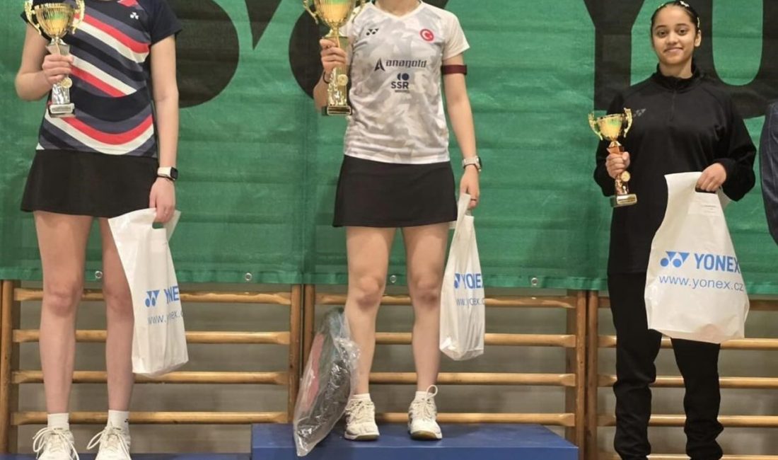 Türkiye Badminton Federasyonu sporcularından Aleyna Korkut, 14-16 Kasım 2025 tarihlerinde