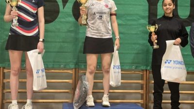 Türkiye Badminton Federasyonu sporcularından Aleyna Korkut, 14-16 Kasım 2025 tarihlerinde