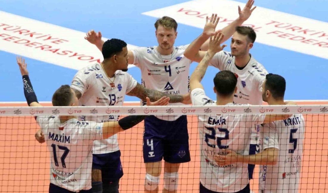 Altekma, Efeler Ligi’nin 3. haftasında yarın Halkbank’ı konuk edecek. Efeler