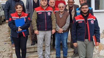 ‘Köylerde Buluşuyoruz, Tarımı Konuşuyoruz’ projesi kapsamında Aydıntepe ilçesinde üreticilerle buluşmalar