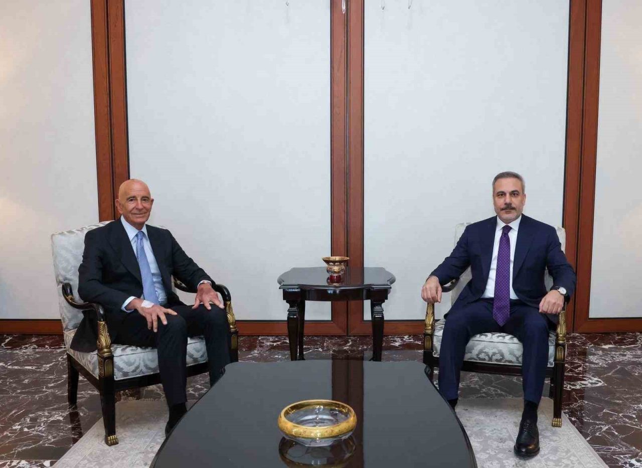 Dışişleri Bakanı Hakan Fidan, ABD’nin Ankara Büyükelçisi Tom Barrack ve