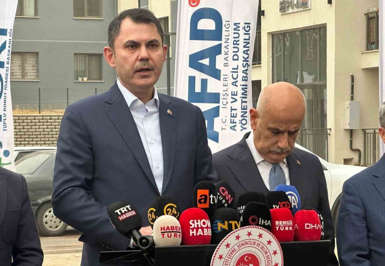 Çevre, Şehircilik ve İklim Değişikliği Bakanı Murat Kurum, Adıyaman’da İndere