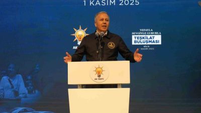 İçişleri Bakanı Ali Yerlikaya, Kilis’te AK Parti teşkilatı ile bir