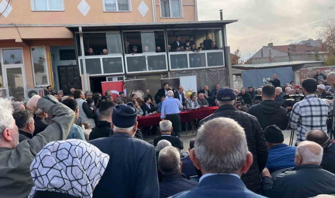 AK Parti Eskişehir İl Başkanı Gürhan Albayrak, Eskişehir’de bazı mahallelerdeki