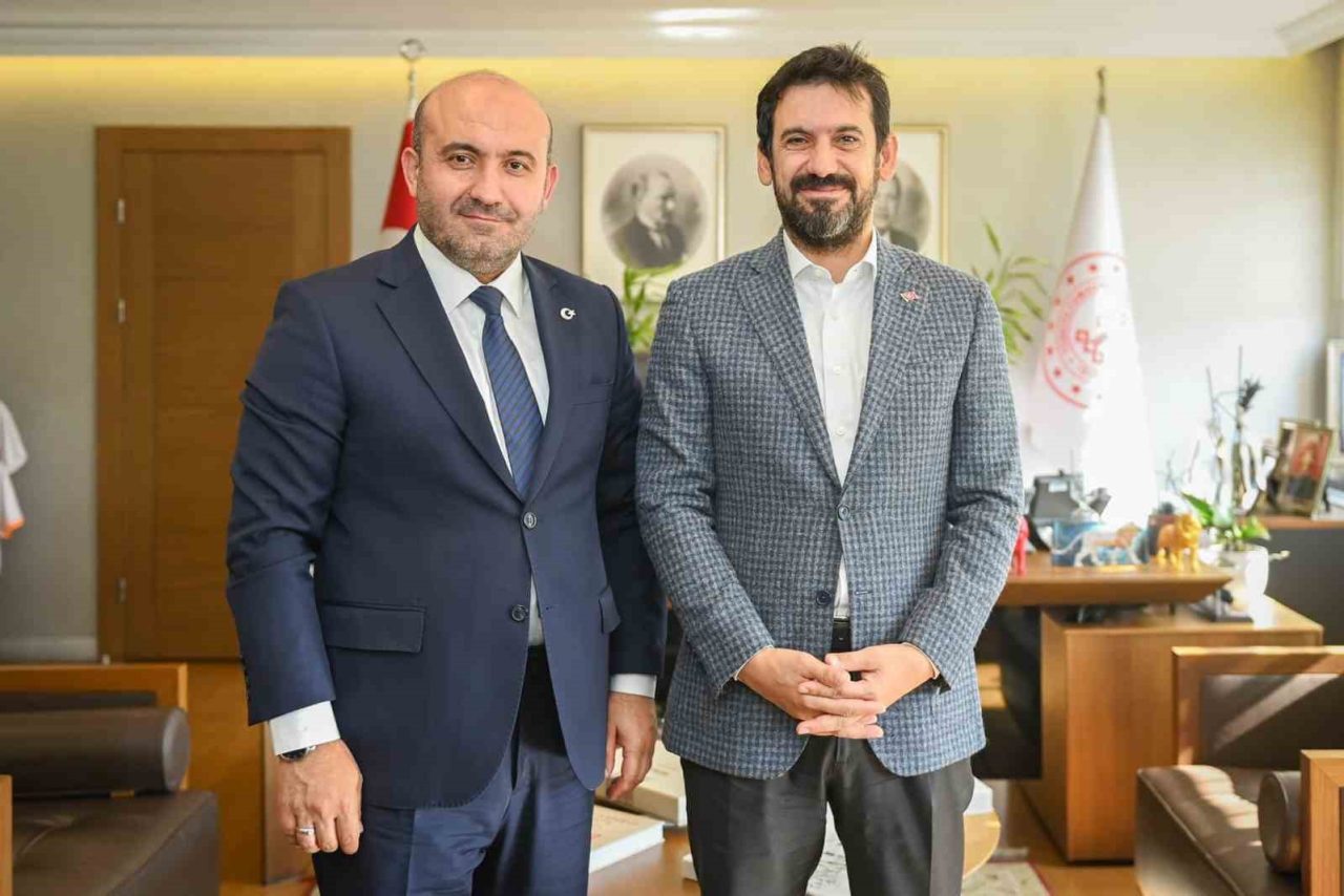 T.C. Kültür ve Turizm Bakan Yardımcısı Dr. Batuhan Mumcu’ya ziyarette