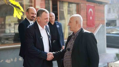 Mahalle ve esnaf ziyaretlerine hız kesmeden devam eden Yunusemre Belediye