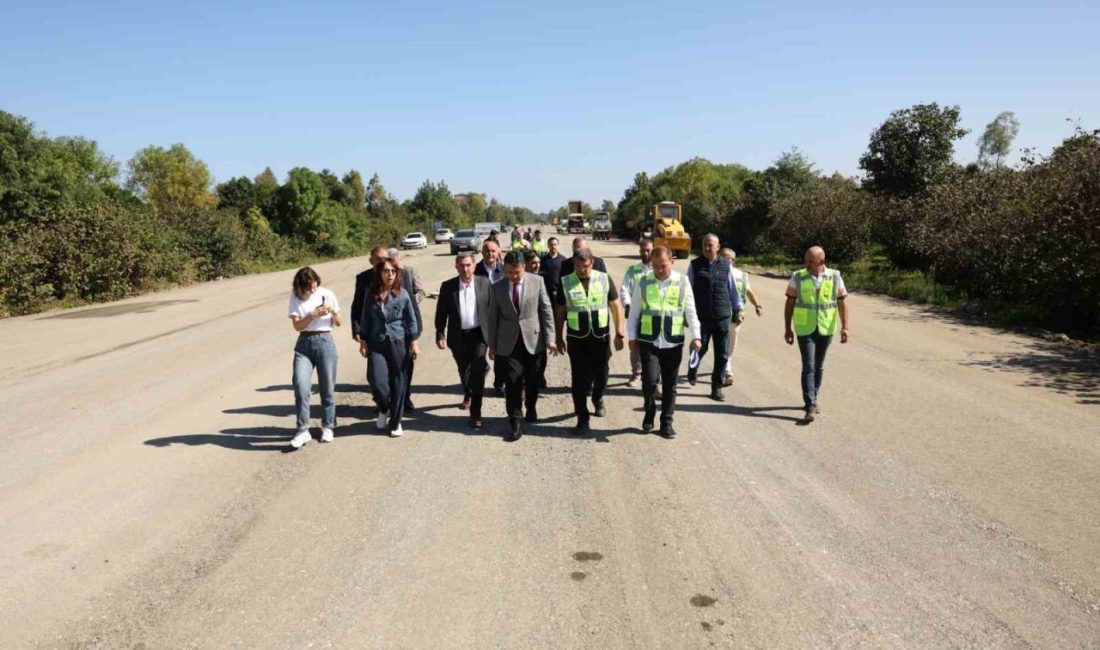 Samsun Büyükşehir Belediye Başkanı Halit Doğan, 2025 yılı yol ve