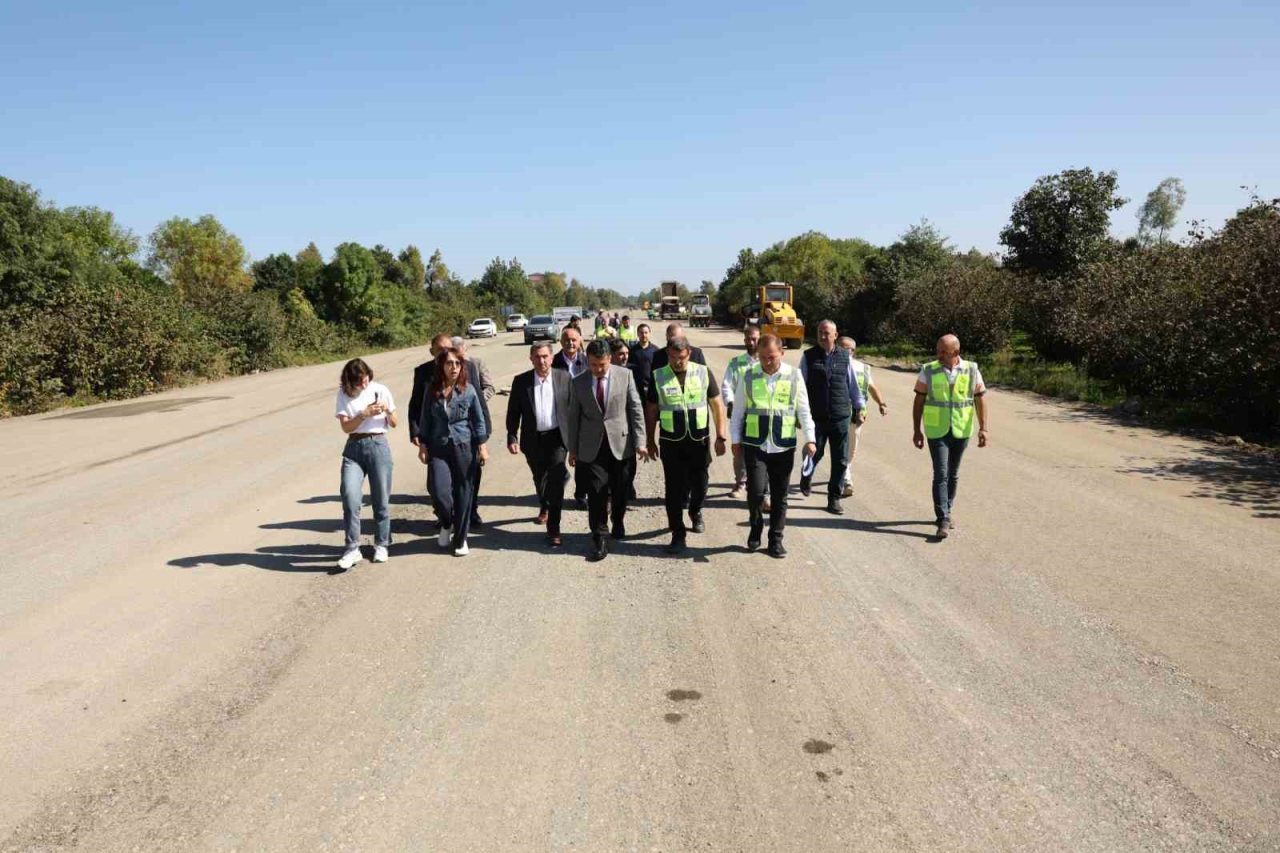 Samsun Büyükşehir Belediye Başkanı Halit Doğan, 2025 yılı yol ve