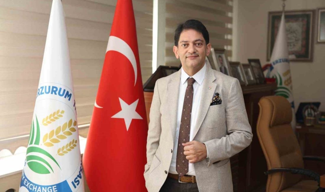 Erzurum Ticaret Borsası Yönetim Kurulu Başkanı Hakan Oral, 10 Kasım