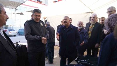 Palandöken Belediye Başkanı Muhammet Sunar, Erzurum İl Emniyet Müdürü Onur