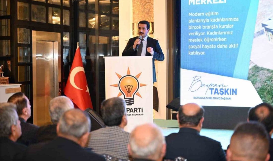AK Parti Battalgazi İlçe Başkanlığı tarafından düzenlenen Mahalle Başkanları Eğitim