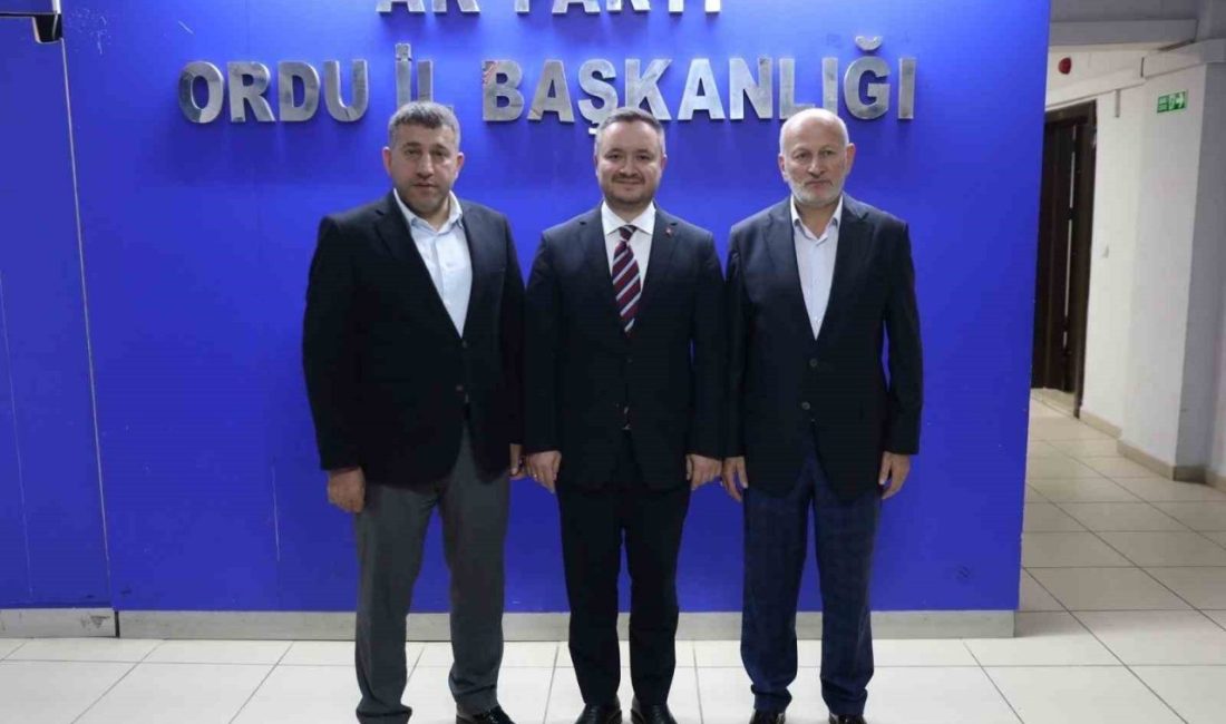 Ordu’nun Ulubey Belediye Başkanı İsa Türkcan, AK Parti Ordu İl