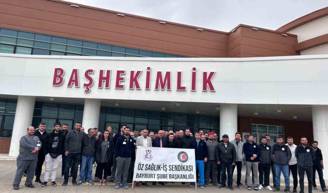 Bayburt Devlet Hastanesinde görevli bir sağlık çalışanının mesai arkadaşı tarafından