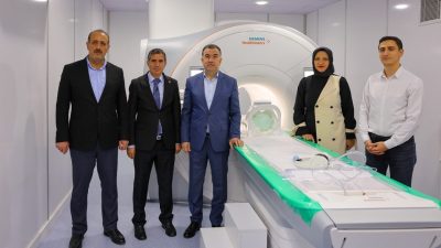 Bayburt Devlet Hastanesine kazandırılan son teknoloji Manyetik Rezonans (MR) cihazı,