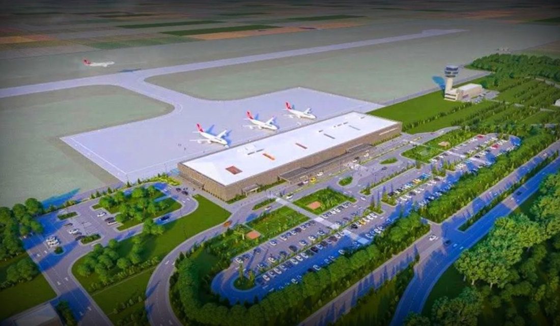 Türkiye’nin 5. bölgesel havalimanı olacak Bayburt-Gümüşhane Havalimanı’nda çalışmalar devam ediyor.