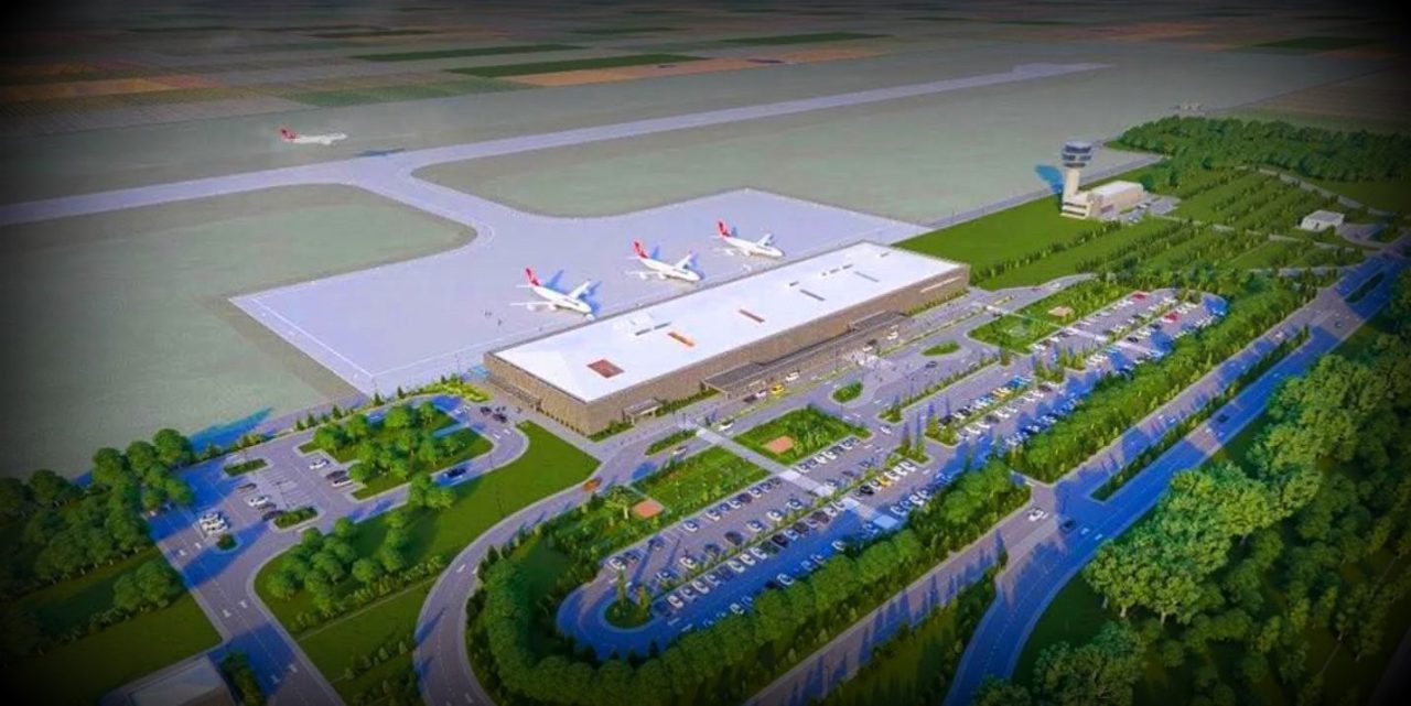 Türkiye’nin 5. bölgesel havalimanı olacak Bayburt-Gümüşhane Havalimanı’nda çalışmalar devam ediyor.