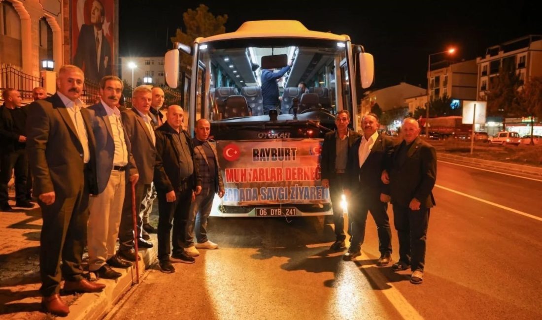 Bayburt Valiliği öncülüğünde, Muhtarlar Derneği organizasyonuyla il genelindeki köy ve