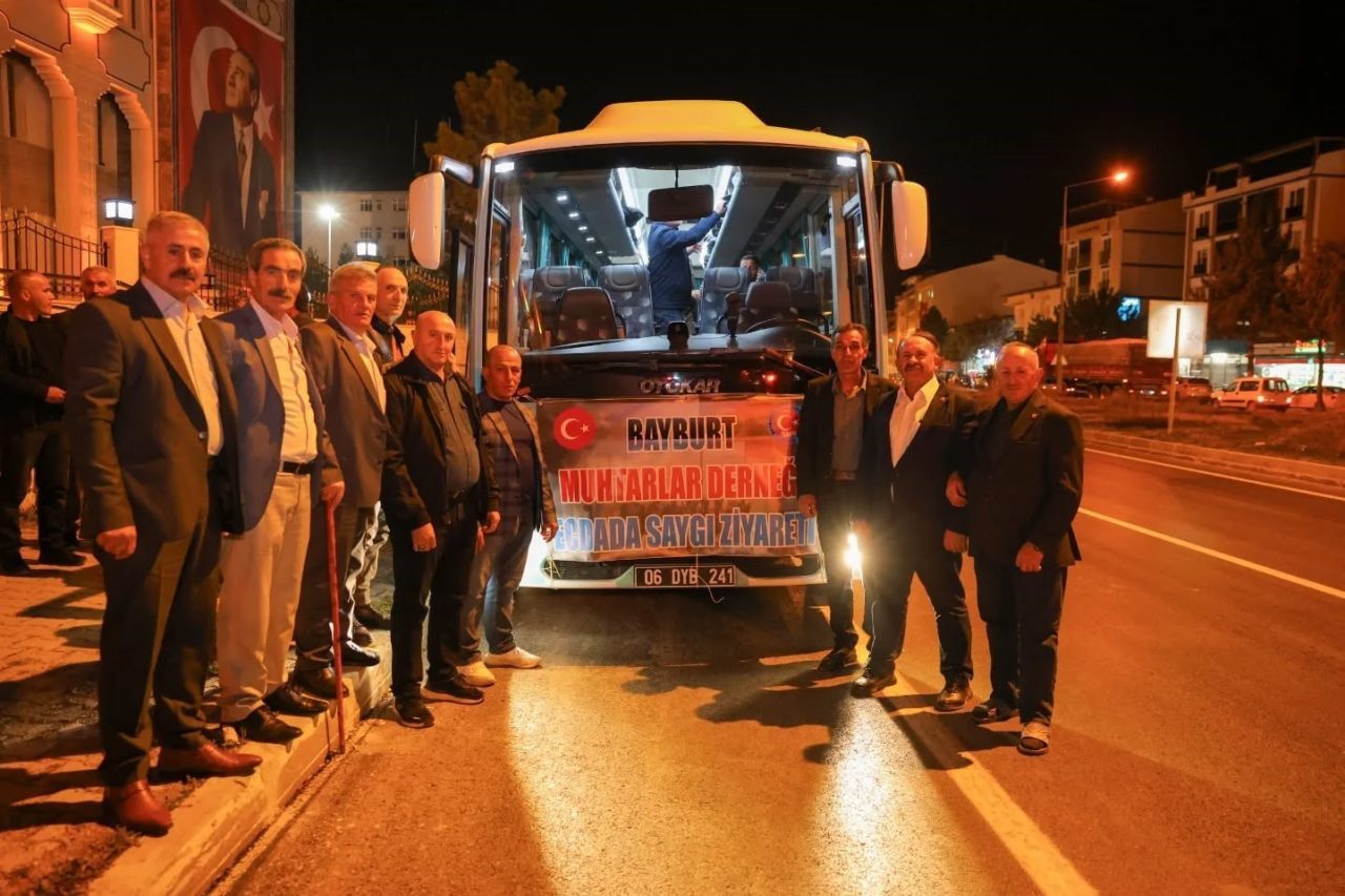 Bayburt Valiliği öncülüğünde, Muhtarlar Derneği organizasyonuyla il genelindeki köy ve