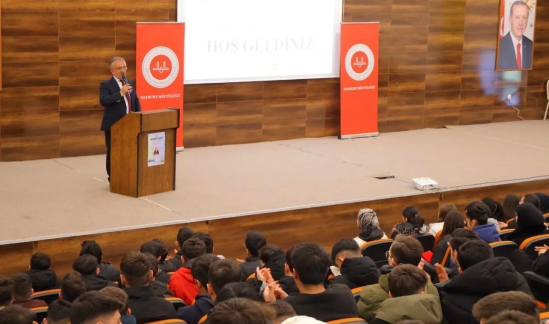 Bayburt Müftülüğü Gençlik Koordinatörlüğü ve Bayburt Lisesi iş birliğiyle ’Kültür