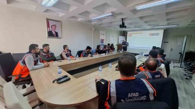 Bayburt İl Afet ve Acil Durum Müdürlüğü eğitmenleri tarafından, Millî