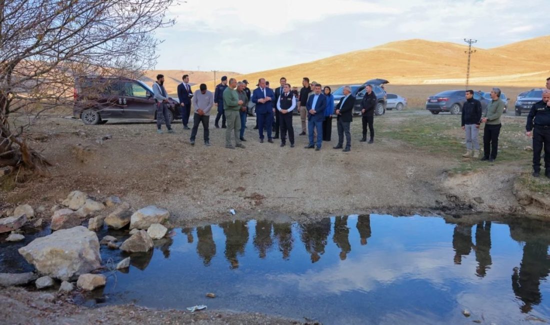 Bayburt’un Demirözü ilçesine bağlı Çatalçeşme köyünün içme suyu ihtiyacını karşılayacak