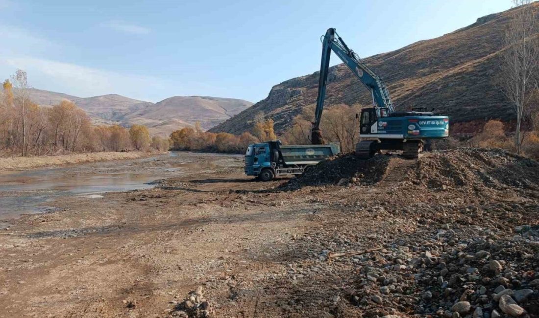 Bayburt’ta taşkın risklerini azaltmak ve sel felaketlerinin önüne geçmek amacıyla