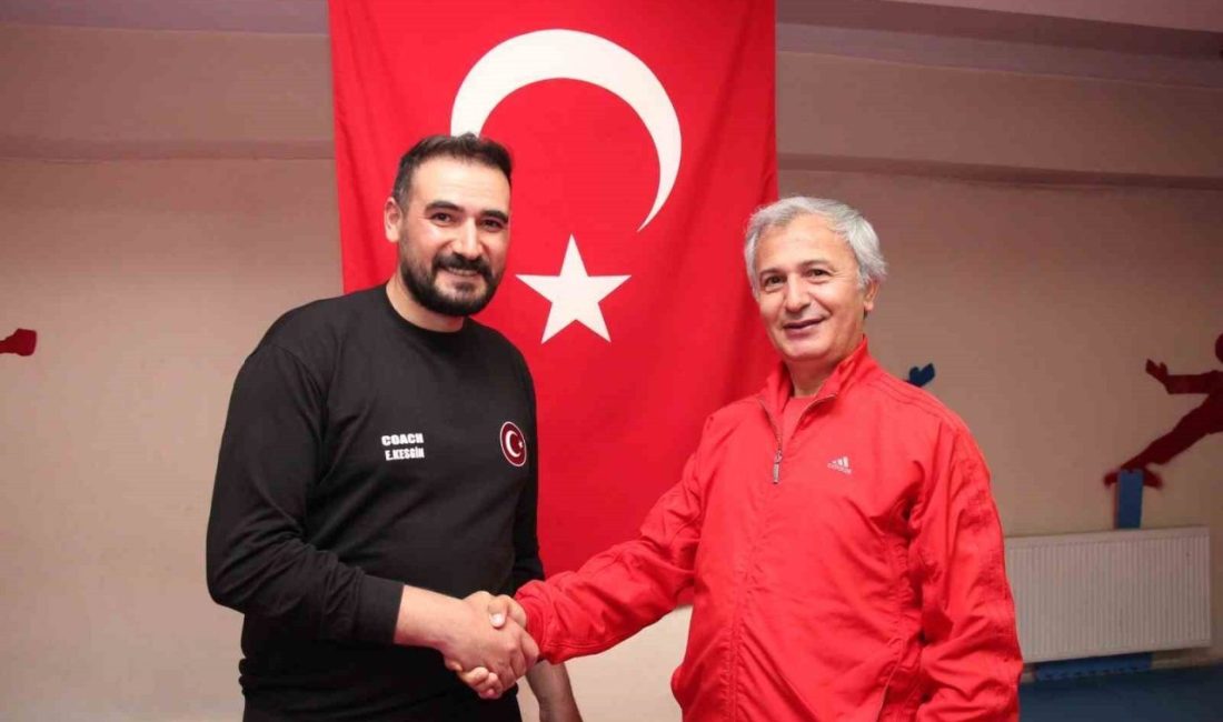 Erzurum’un Oltu ilçesinde 25 yıl önce tekvando sporuyla tanışan Milli