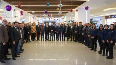 Erzincan ceza infaz kurumlarında üretilen el emeği ürünlerin yer aldığı