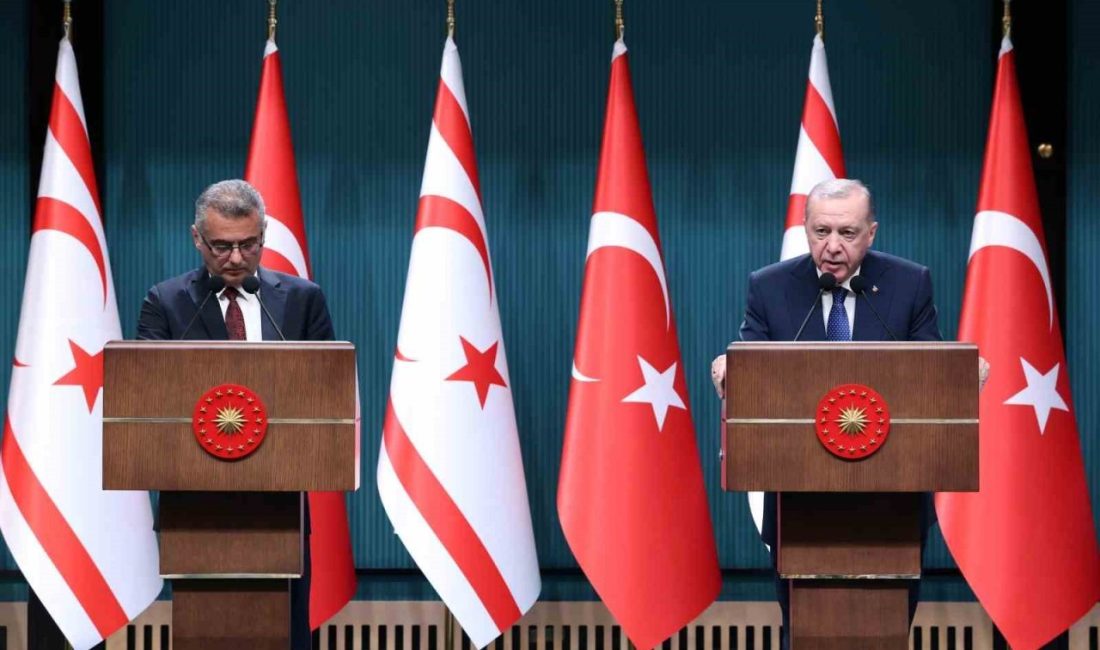Cumhurbaşkanı Recep Tayyip Erdoğan, “Kıbrıs meselesine en gerçekçi çözümün Ada’da