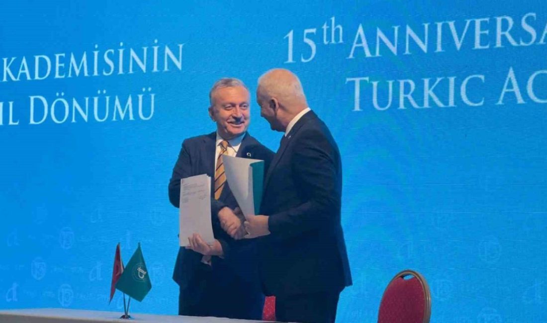 Türk Devletleri Teşkilatı Aksakallar Konseyi Başkanı Binali Yıldırım’ın destekleriyle Türk