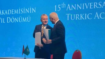 Türk Devletleri Teşkilatı Aksakallar Konseyi Başkanı Binali Yıldırım’ın destekleriyle Türk