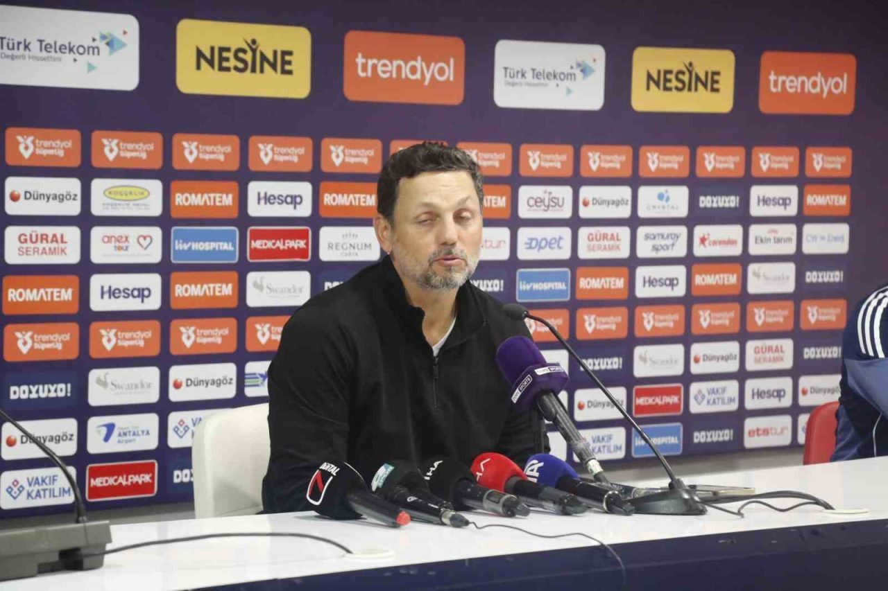 Antalyaspor Teknik Direktörü Erol Bulut, Beşiktaş’a mağlup oldukları karşılaşmanın ardından