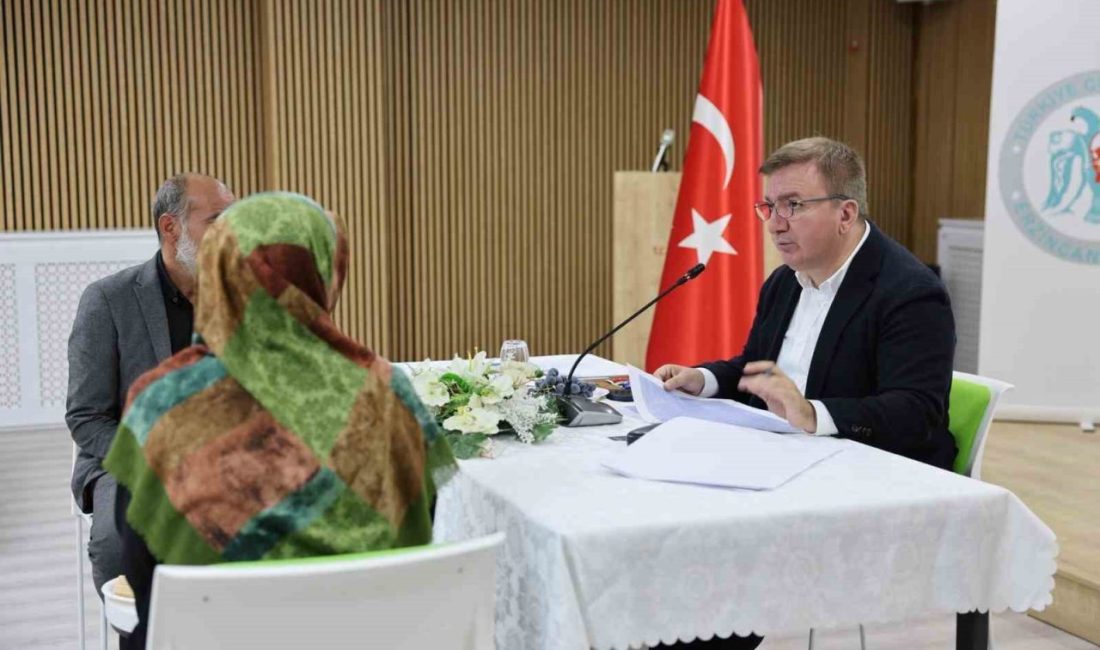 Erzincan’da gerçekleştirilen Halk Günü Toplantısı’nda 40 vatandaşın istek ve sorunları