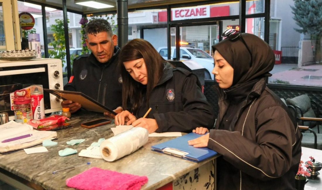 Erzincan Belediyesi Zabıta Müdürlüğü ekipleri, halk sağlığını korumak ve tüketici