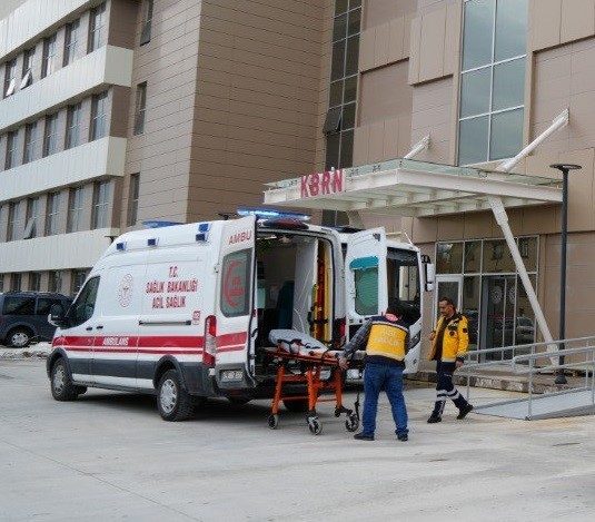 Erzincan’ın Üzümlü ilçesinde üzüm bağında çalışan bir vatandaşa ayı saldırdı.