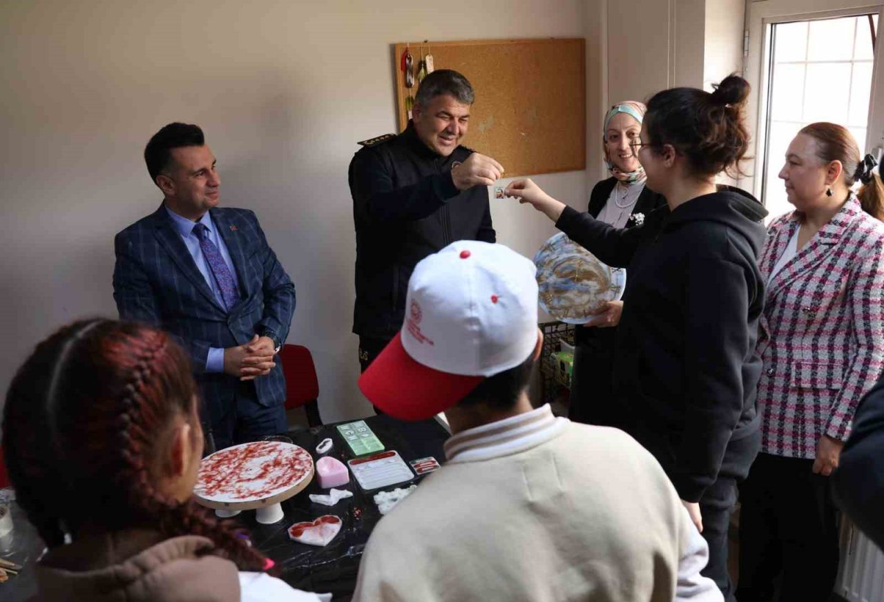 Erzurum Çocuk Evleri Sitesinde, çocukların moral ve motivasyonunu artırmaya yönelik