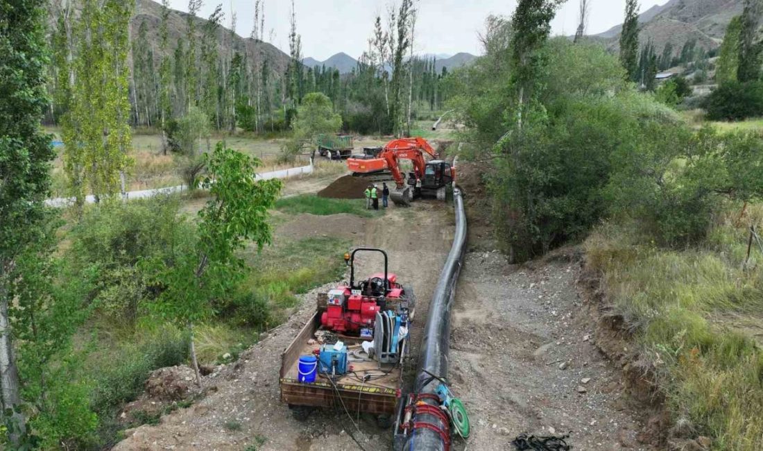 Erzurum Oltu Sivridere Barajı Sulamasında 6 Bin 860 dekar tarım