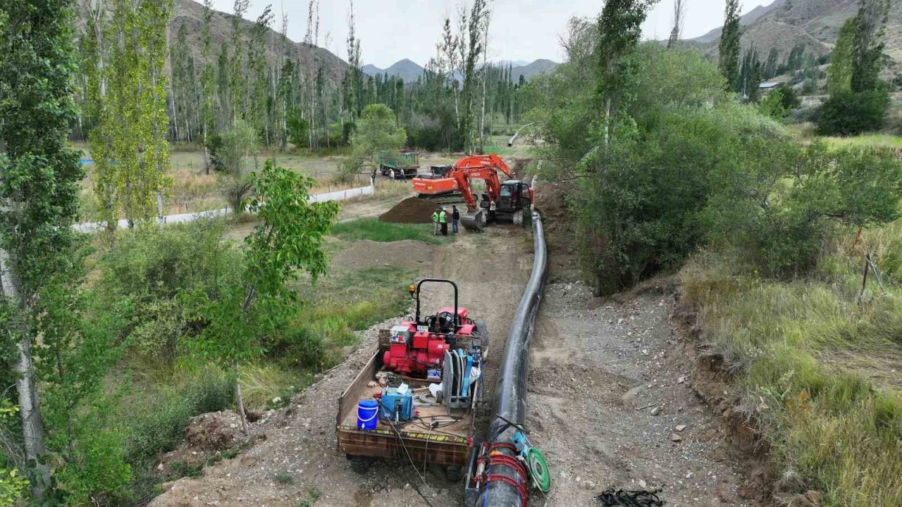 Erzurum Oltu Sivridere Barajı Sulamasında 6 Bin 860 dekar tarım