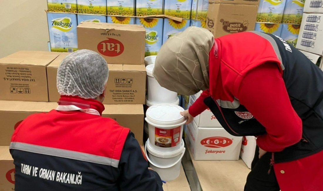 Erzurum’da yem, gıda ve gıda ile temas eden madde/malzeme üreten