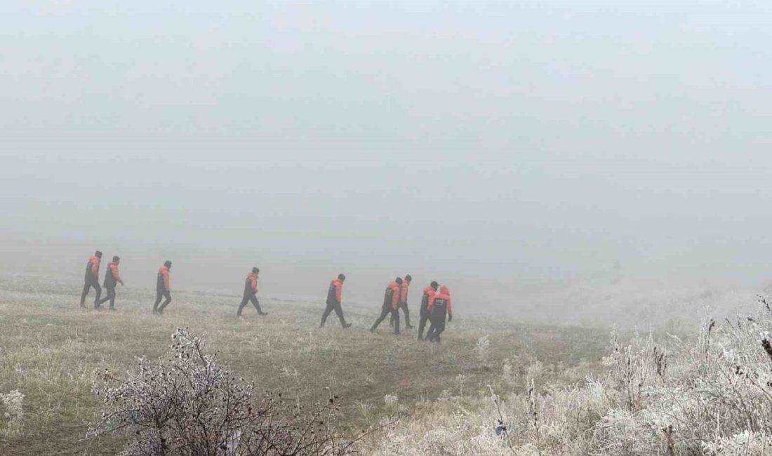 Erzurum’da koyun sürüsünü otlatmak üzere araziye çıkan çoban kayboldu. Kaybolan