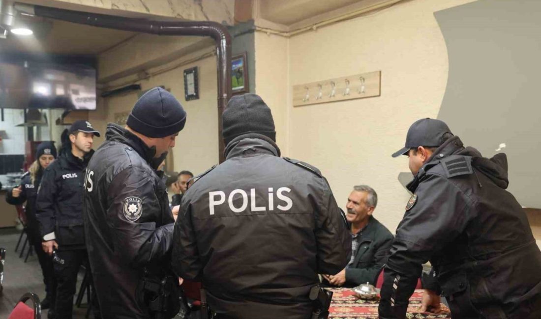 Erzurum’da polis ekipleri yaptıkları çalışmalarda, haklarında arama kararı olan 134