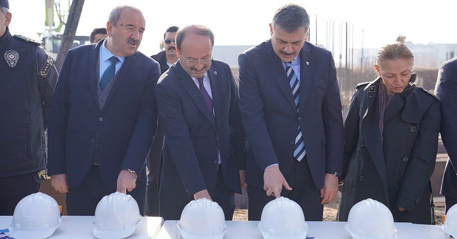 Erzurum Teknik Üniversitesi (ETÜ) Spor Bilimleri Fakültesi’nin yeni hizmet binasının