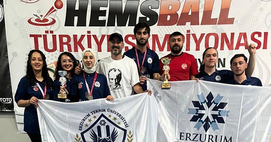 Erzurum Teknik Üniversitesi (ETÜ) Spor Kulübü, Hemsball Türkiye Şampiyonasında çifte