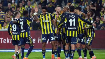 Fenerbahçe, Trendyol Süper Lig’de yarın karşılaşacağı Galatasaray derbisini kazanarak galibiyet